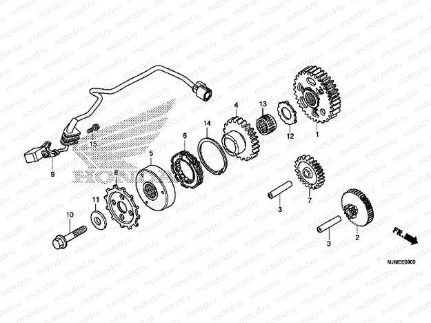 E-9 CLUTCH COUPLING START