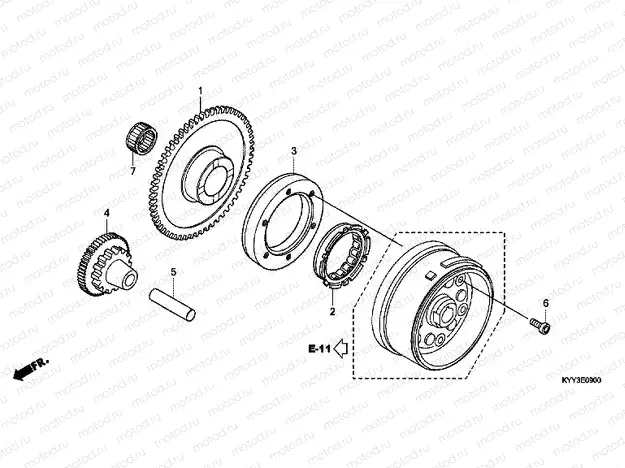 E-9 CLUTCH COUPLING START