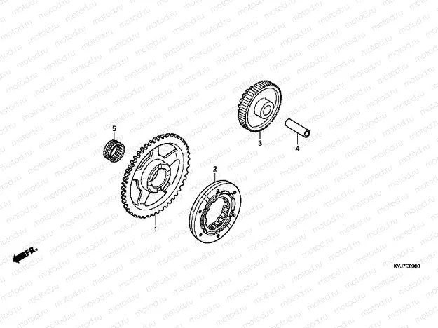 E-9 CLUTCH COUPLING START