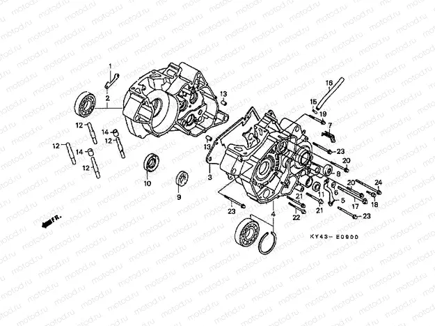 E-9 CRANKSHAFT