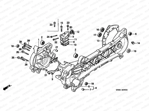 E-9 CRANKSHAFT