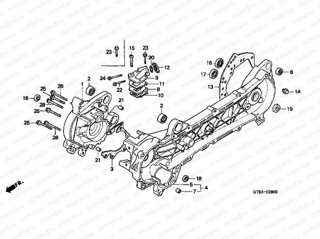 E-9 CRANKSHAFT