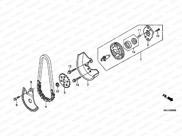 E-9 OIL PUMP