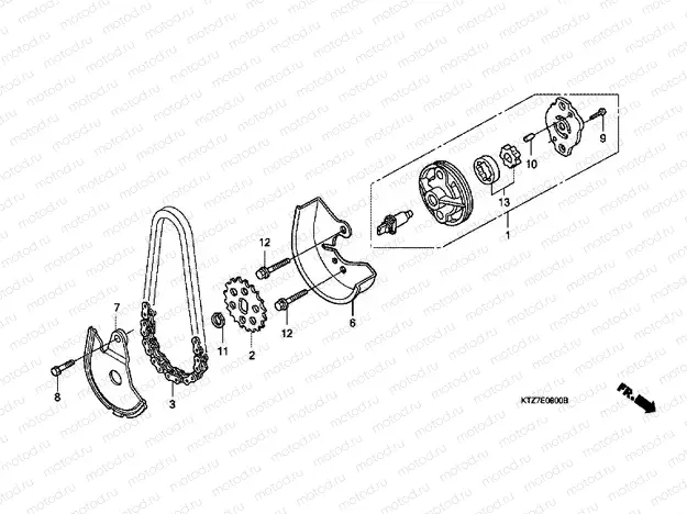 E-9 OIL PUMP