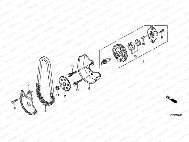 E-9 OIL PUMP