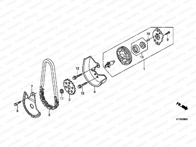 E-9 OIL PUMP