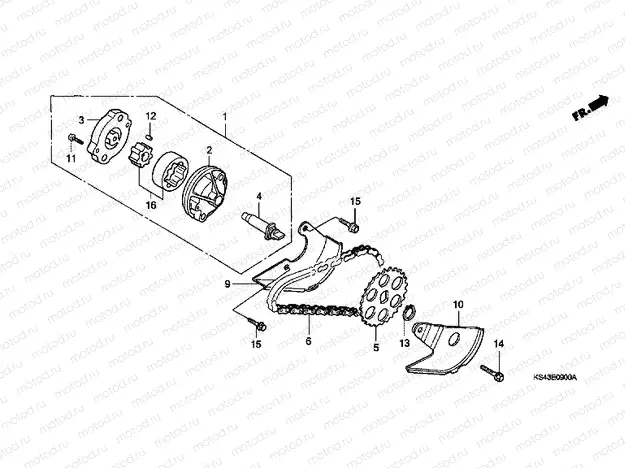 E-9 OIL PUMP