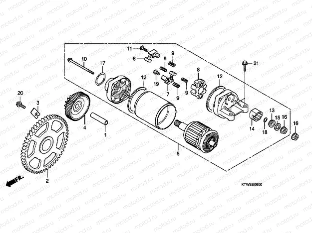 E-9 STARTER ENGINE