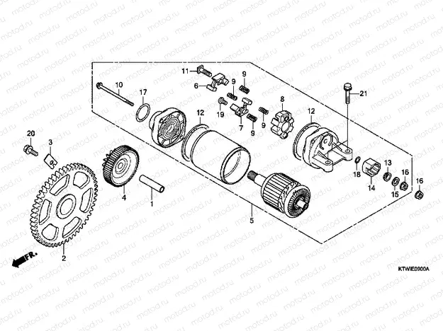 E-9 STARTER ENGINE
