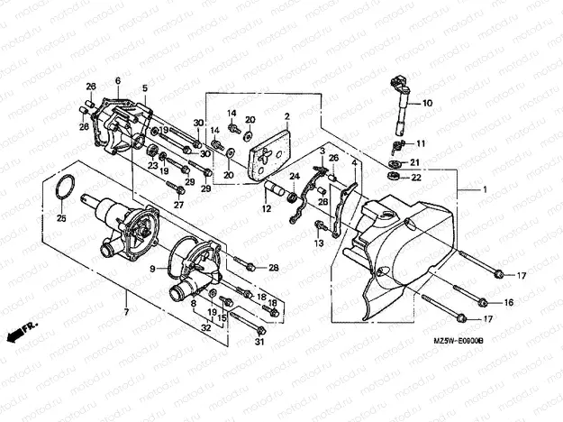 E-9 WATER PUMP