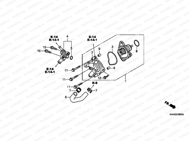 E-9 WATER PUMP