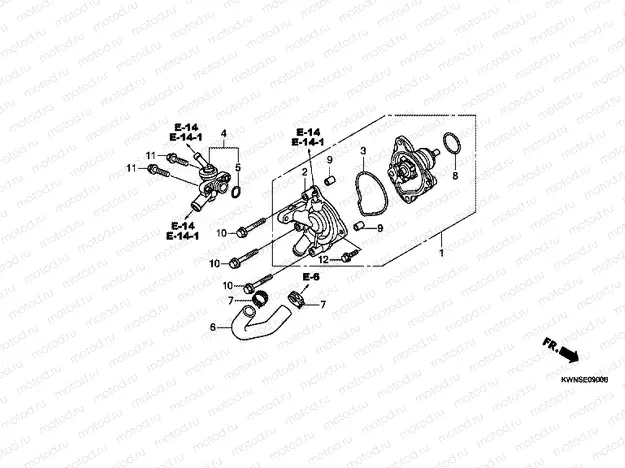 E-9 WATER PUMP
