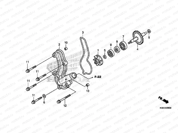 E-9 WATER PUMP
