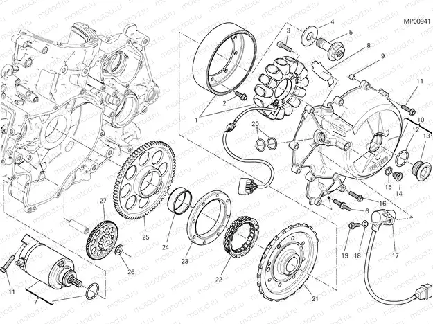 ELECTRIC STARTING AND IGNITION [MOD:1299;XST:AUS,EUR,FRA,JAP,TWN]