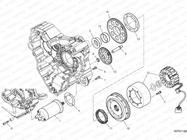 ELECTRIC STARTING AND IGNITION [MOD:DVL1260S]