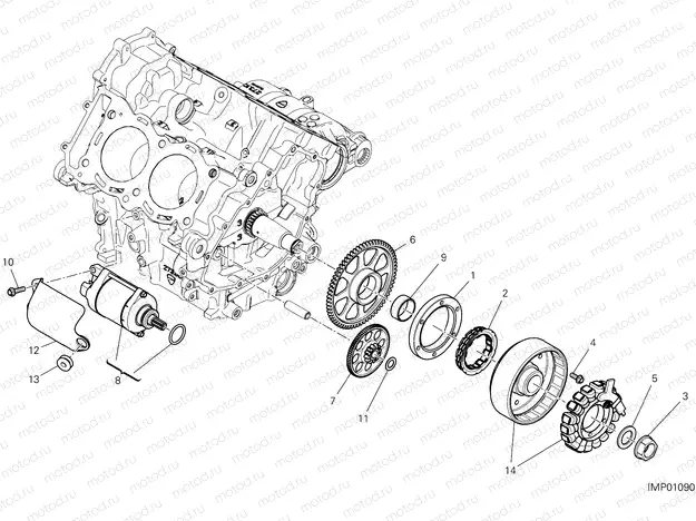 ELECTRIC STARTING AND IGNITION [MOD:PANV4 SP,PANV4SPM]