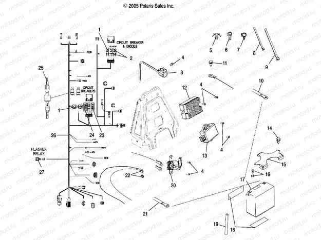 ELECTRICAL - A06LB27FA/LD27FB (4999206689920668C11) | ELECTRICAL - A06LB27FA/LD27FB (4999206689920668C11)
