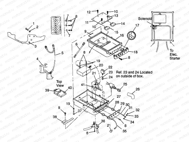 ELECTRICAL BOX SLTX B964590 and Intl. SLTX I964590 (4935783578B010) | ELECTRICAL BOX SLTX B964590 and Intl. SLTX I964590 (4935783578B010)