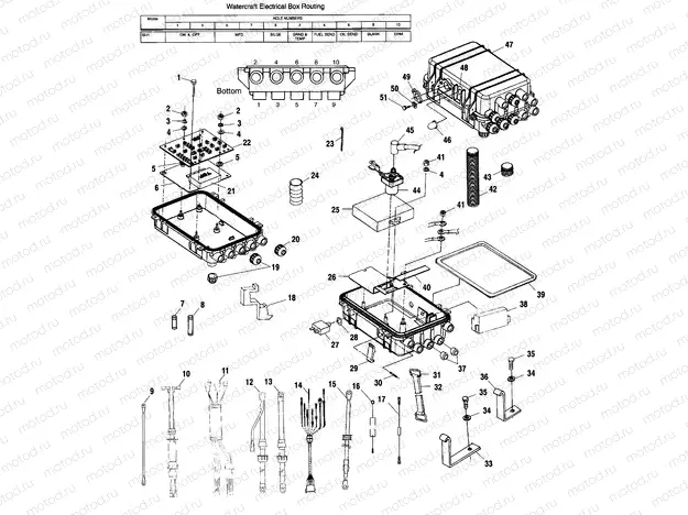 ELECTRICAL BOX - W014697D (4964806480B005) | ELECTRICAL BOX - W014697D (4964806480B005)