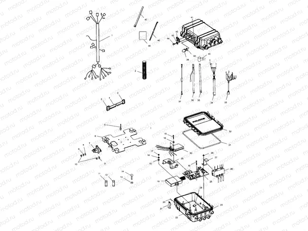 ELECTRICAL BOX - W015099D (4964866486B011) | ELECTRICAL BOX - W015099D (4964866486B011)