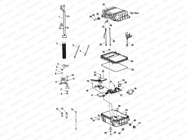 ELECTRICAL BOX - W015197D (4964826482B013) | ELECTRICAL BOX - W015197D (4964826482B013)