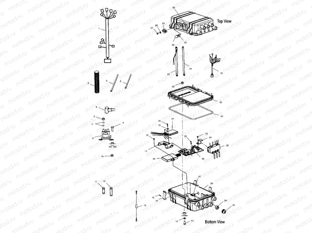 ELECTRICAL BOX - W015199D (4964836483B013) | ELECTRICAL BOX - W015199D (4964836483B013)