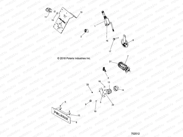 ELECTRICAL COMPONENTS | ELECTRICAL COMPONENTS, AND LICENSE PLATE - R20RRE99F1/F9/FK/S99C1/C9/CK/S99F1/F9/FK/P99CF/FF (702512)