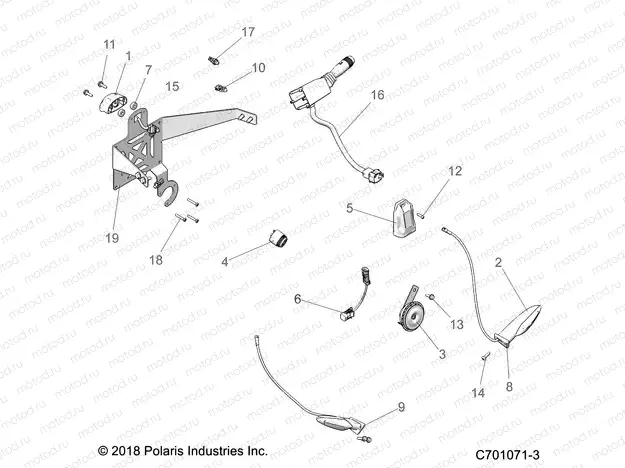 ELECTRICAL | ELECTRICAL, ACCESSORY COMPONENTS - Z20ASS99C2/CH (C701071-3)