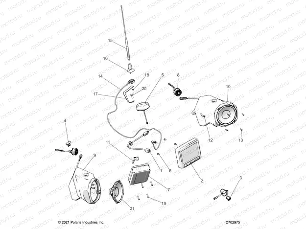 ELECTRICAL | ELECTRICAL, AUDIO, RIDE COMMAND - Z22GAK92AP/BP (C702975)