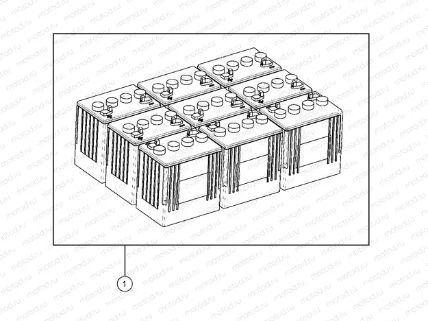 ELECTRICAL | ELECTRICAL, BATTERIES 8 VOLT, GEL - e6/eLXD (49GEMELECTRICAL11BATTERY8)