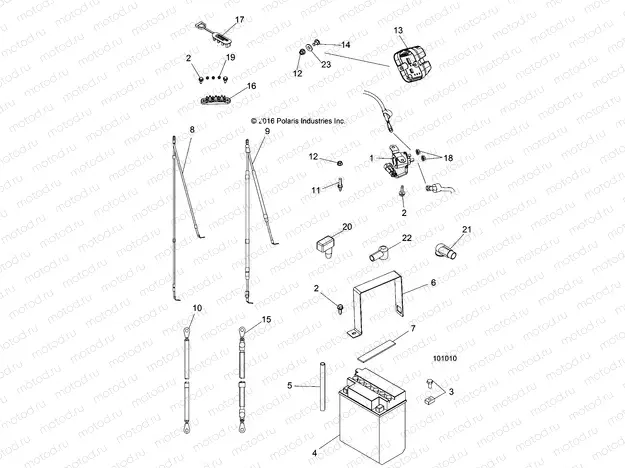 ELECTRICAL | ELECTRICAL, BATTERY - A17DAA57F5 (101010)