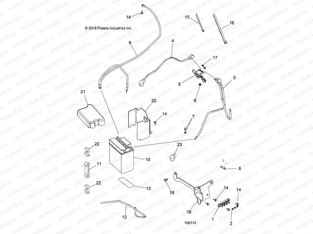 ELECTRICAL | ELECTRICAL, BATTERY - A17SES57C1/C2/C7/CL/E1/E2/E7/EL/SET57C1/C2/E1/E2
