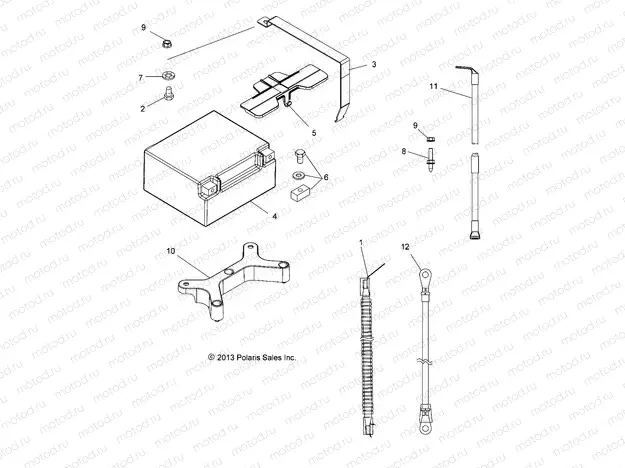 ELECTRICAL | ELECTRICAL, BATTERY - A18SVS95CR/ER