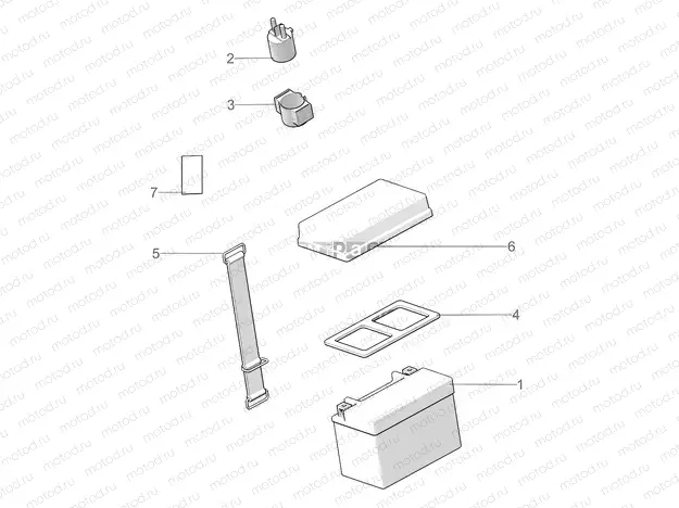 ELECTRICAL | ELECTRICAL, BATTERY - A19HAA15A7/B7 (C101388-1)
