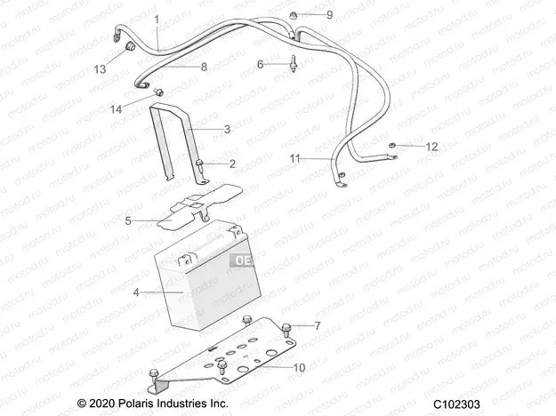 ELECTRICAL | ELECTRICAL, BATTERY - A20SXN85A8/CA8 (C102303)