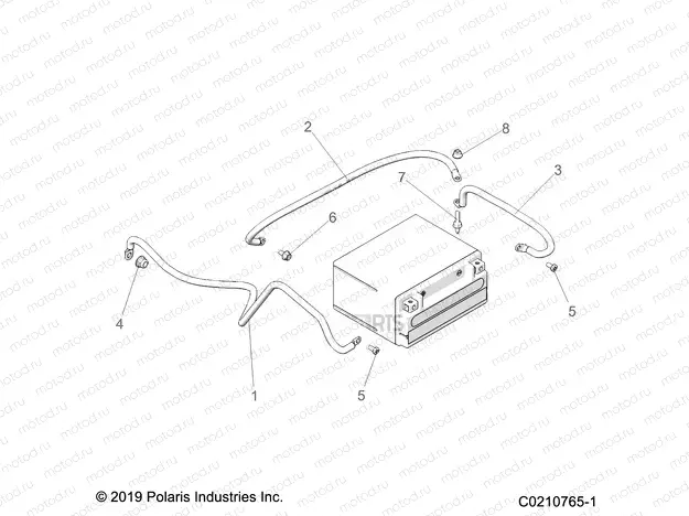 ELECTRICAL | ELECTRICAL, BATTERY CABLES - A20SYE95KH (C0210765-1)