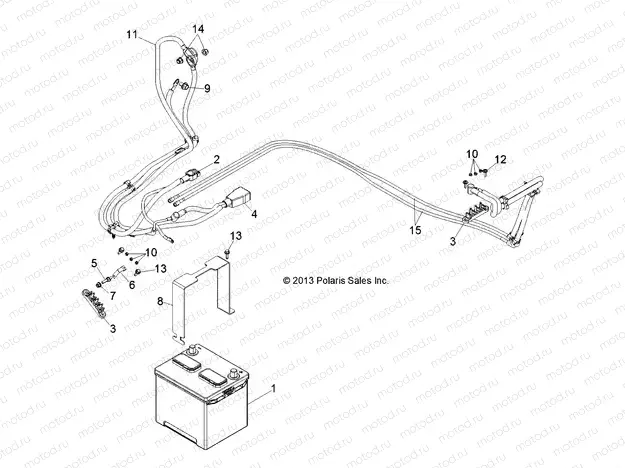 ELECTRICAL | ELECTRICAL, BATTERY - D131D9JDJ/1L9JDJ/2M9JDJ (49BRUTUSBATTERY13)