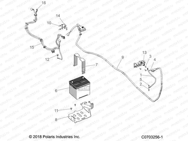 ELECTRICAL | ELECTRICAL, BATTERY - D20BEP99A4/B4/GP99A4 (C0703256-1)