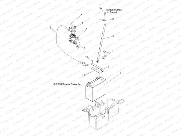 ELECTRICAL | ELECTRICAL, BATTERY - R11VH76/VY76 ALL OPTIONS (49RGRBATTERY11RZRS)