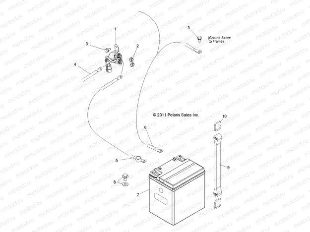 ELECTRICAL | ELECTRICAL, BATTERY - R13XT87AA/9EAK (49RGRBATTERY12RZRXP4)