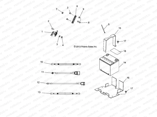 ELECTRICAL | ELECTRICAL, BATTERY - R15RAA76AA/AJ (49RGRBATTERY156X6)
