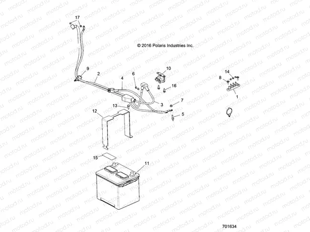 ELECTRICAL | ELECTRICAL, BATTERY - R19RT_87 ALL OPTIONS (701634)