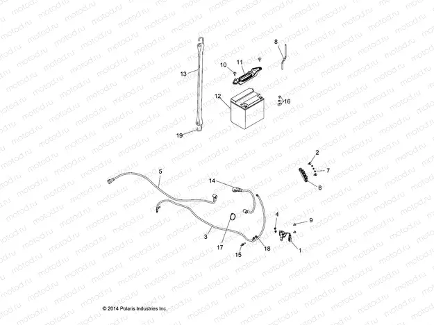 ELECTRICAL | ELECTRICAL, BATTERY - RR15RNA57AA/AC/AR/E57AS (49RGRBATTERY15570MC)
