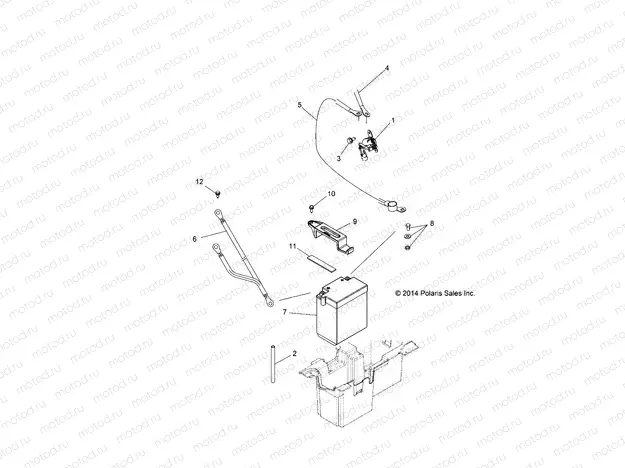ELECTRICAL | ELECTRICAL, BATTERY - Z15VHA57FJ (49RGRBATTERY15570EU)