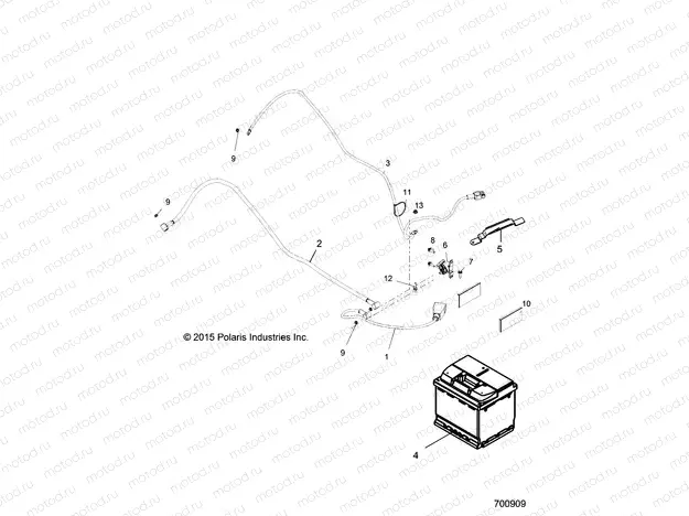 ELECTRICAL | ELECTRICAL, BATTERY - Z16VDE92NH/NW (700909)