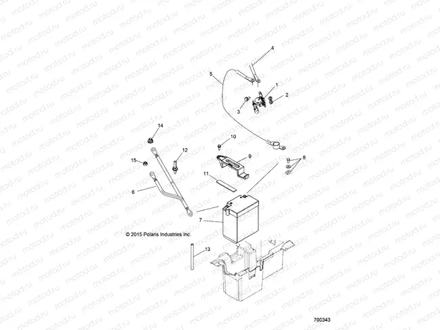 ELECTRICAL | ELECTRICAL, BATTERY - Z16VHA57FJ (700343)