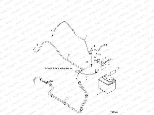 ELECTRICAL | ELECTRICAL, BATTERY - Z18VFE92NB/NU (702140)