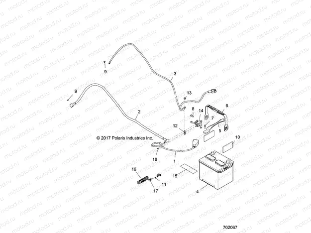 ELECTRICAL | ELECTRICAL, BATTERY - Z19VBA87A2/E87AG/AK/LG (702067)