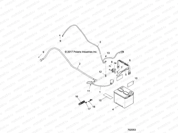 ELECTRICAL | ELECTRICAL, BATTERY - Z20A5A87B2/E87BP/BK/BX (702053)