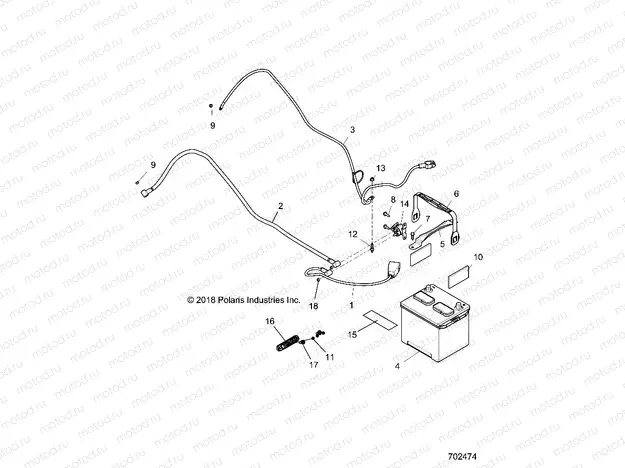ELECTRICAL | ELECTRICAL, BATTERY - Z20ASE99AH/LH (702474)